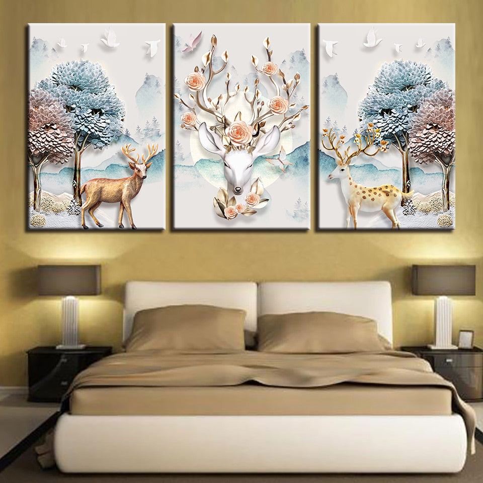 Deers Poster